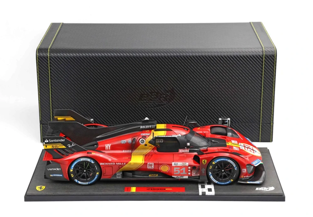Ferrari 499P Dirty #51 Pier Guidi/Calado/Giovinazzi Winner 24H Le Mans 2023 1:12 B.B.R.