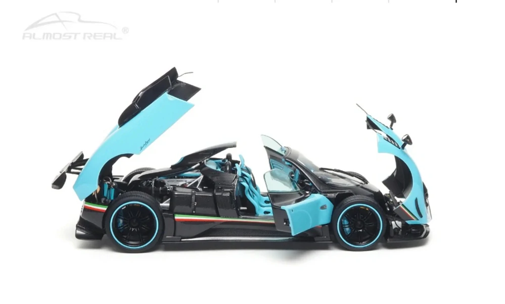 Pagani Zonda Uno light blue 1:18 Almost Real