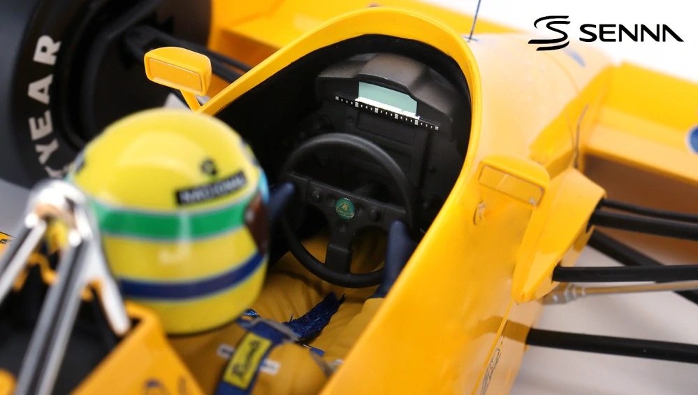 Lotus 99T #12 A.Senna Winner Monaco GP 1987 1:12 TSM Model