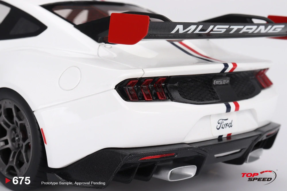 Ford Mustang GTD Spirit of America 2025 white 1:18 TopSpeed Models