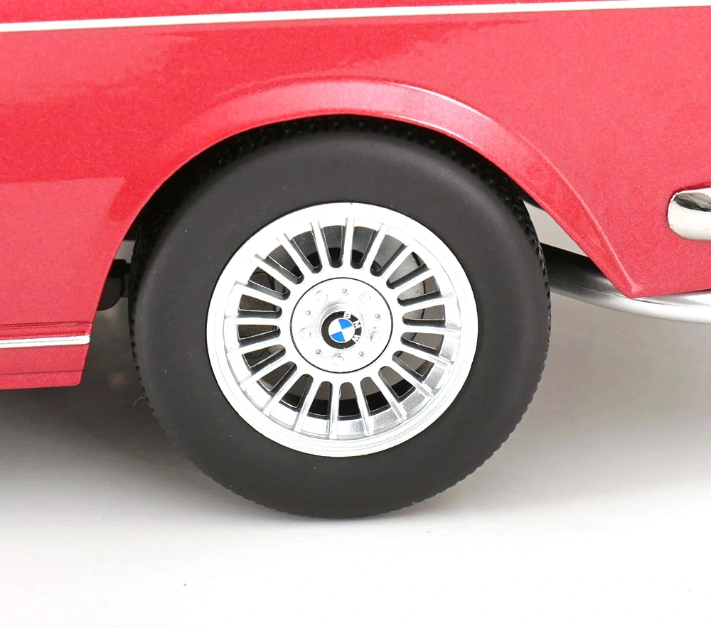 BMW 3.0 CSi E9 Coupe 1971 - Alpina Rims - red metallic 1:12 KK Scale