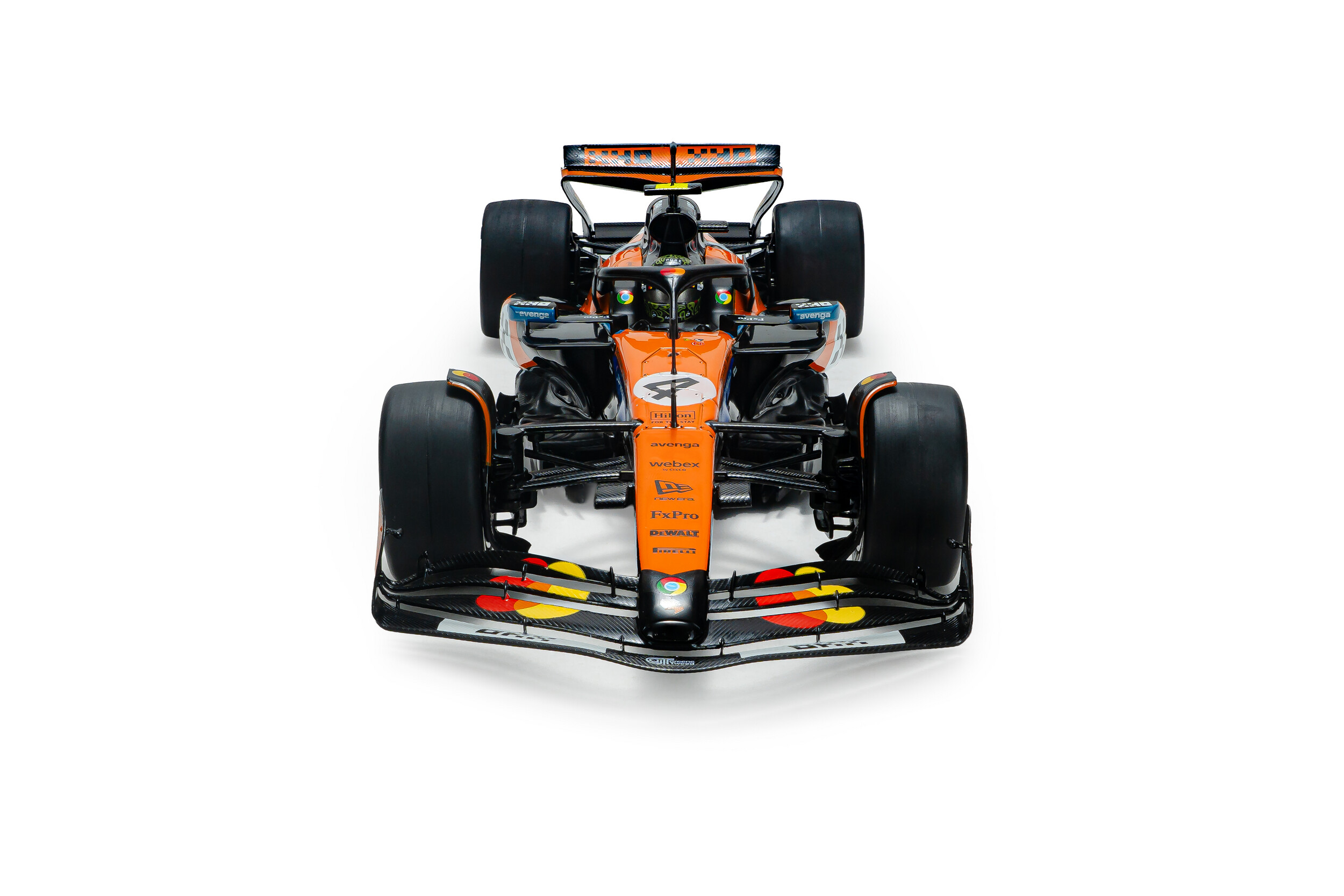McLaren MCL39 #4 L.Norris Monaco GP 2025 1:18 Solido