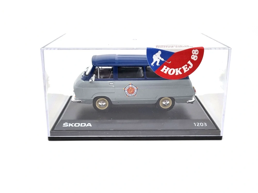 Škoda 1203 HC Slovan Bratislava limitovaná edice "Hokej 88" 1:43 Svět autíček