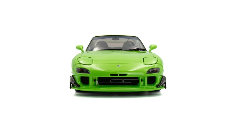 Mazda RX7 FD3RS Solido Works 1999 neon green 1:18 Solido