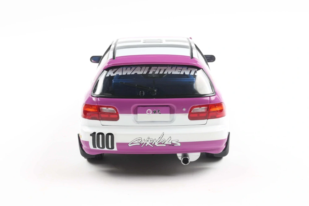 Honda Civic EG6 Kaido 1991 racer white 1:18 Solido