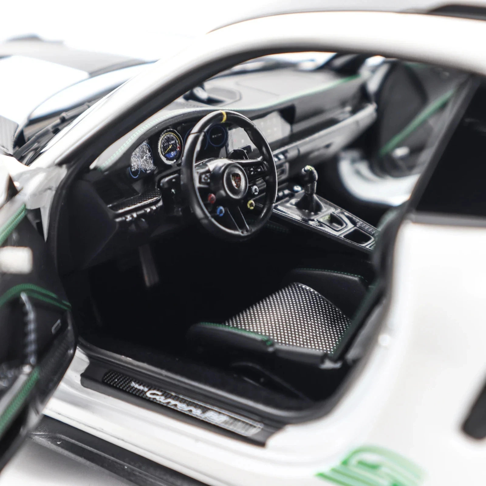 Porsche 911 GT3 RS Tribute to Carrera RS 2022 white/green 1:18 Norev