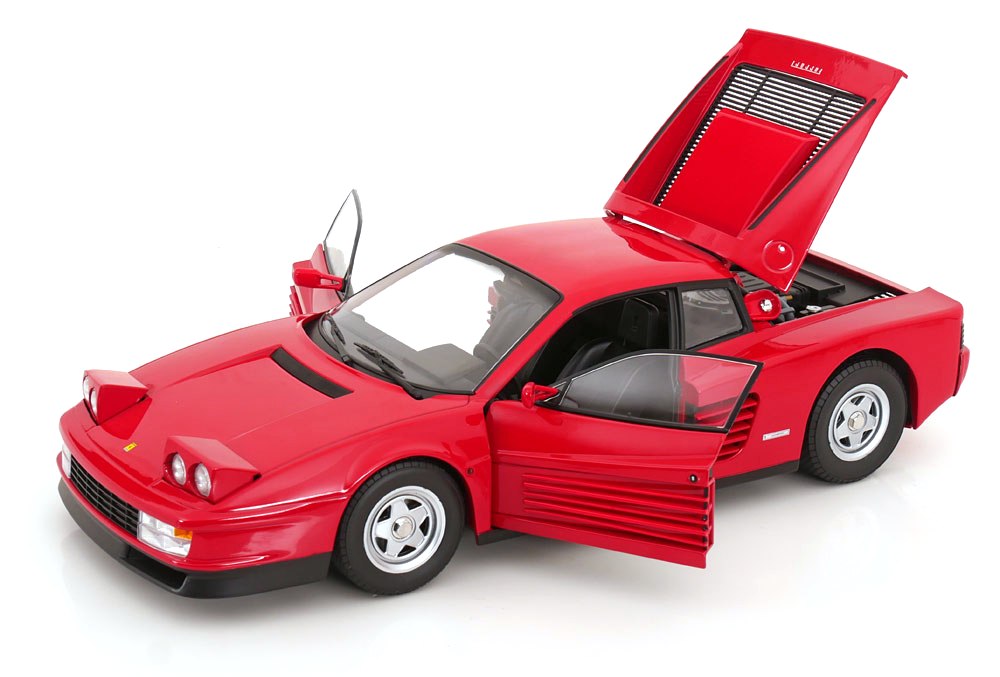 Ferrari Testarossa 1986 red 1:12 KK Scale