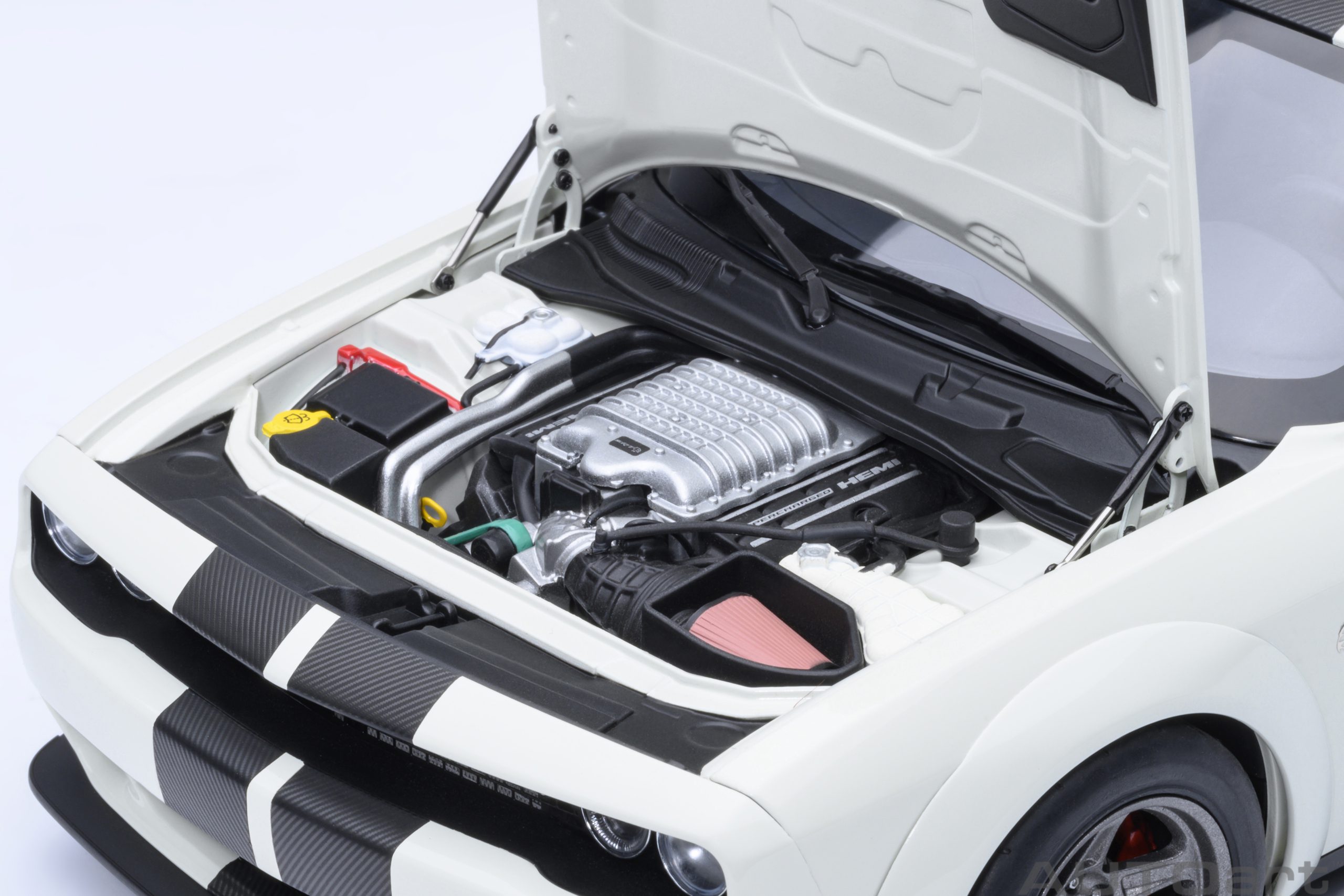 Dodge Challenger SRT Super Stock 2023 white 1:18 AUTOart
