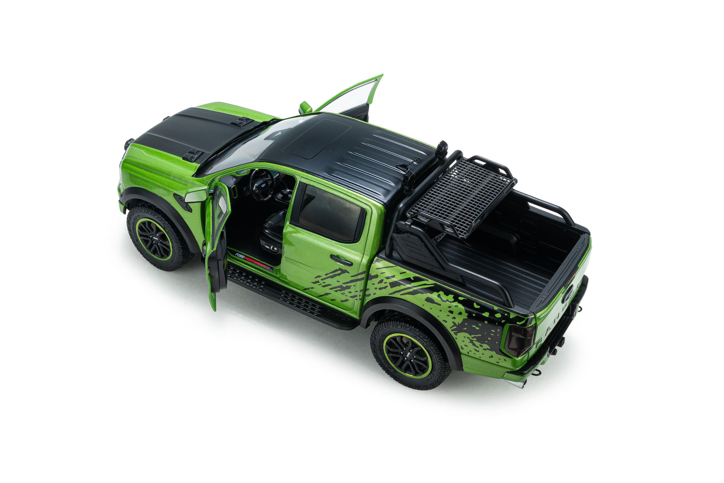 Ford Ranger Raptor 2024 green metallic 1:18 Solido