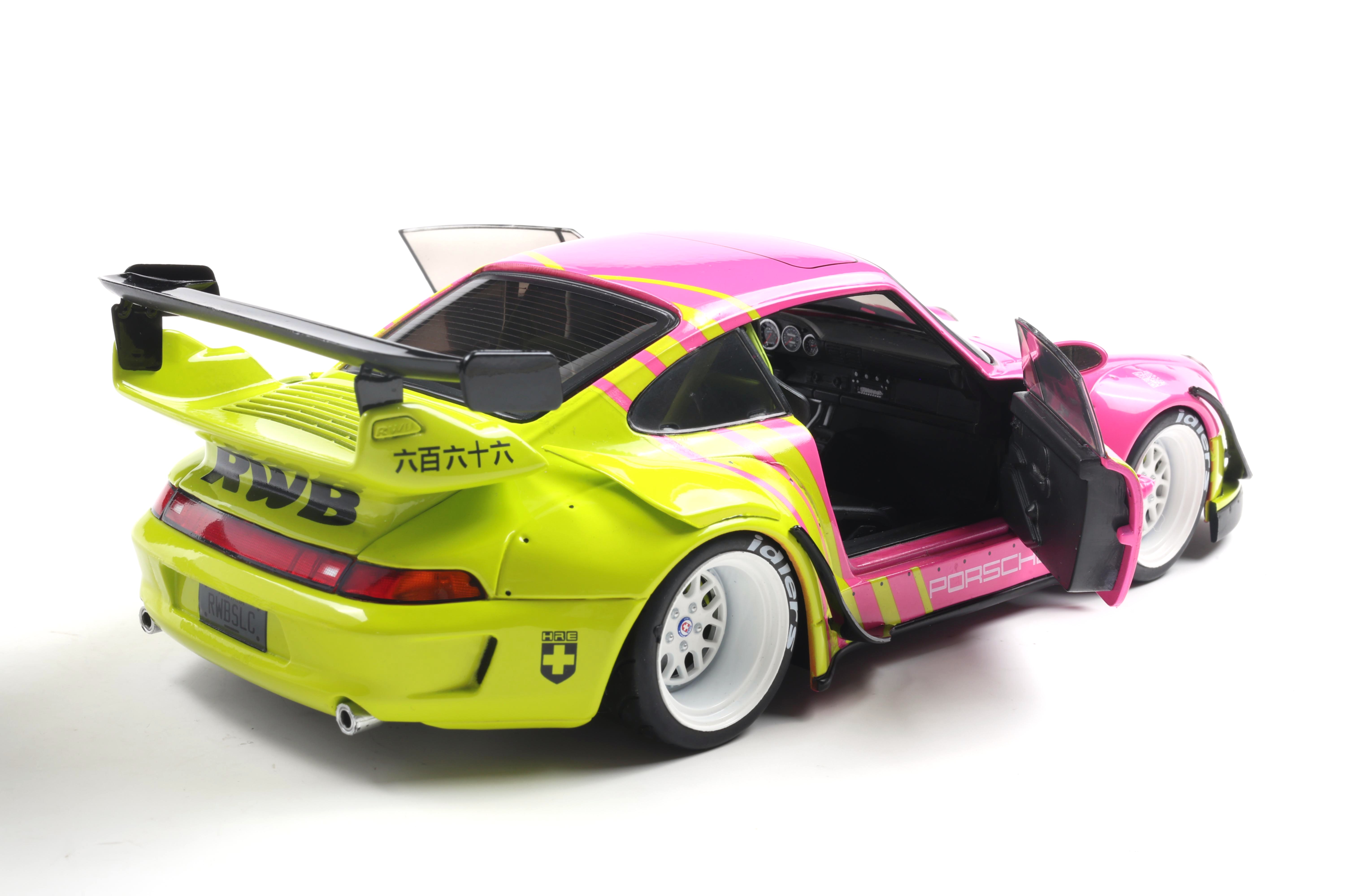 Porsche RWB Bodykit 2024 pink 1:18 Solido