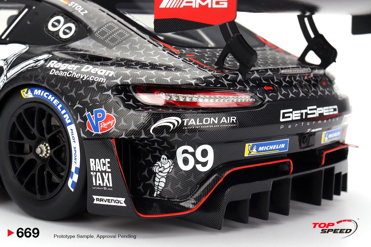 Mercedes-AMG GT3 EVO #69 Getspeed 24H Daytona 2025 1:18 TopSpeed Models