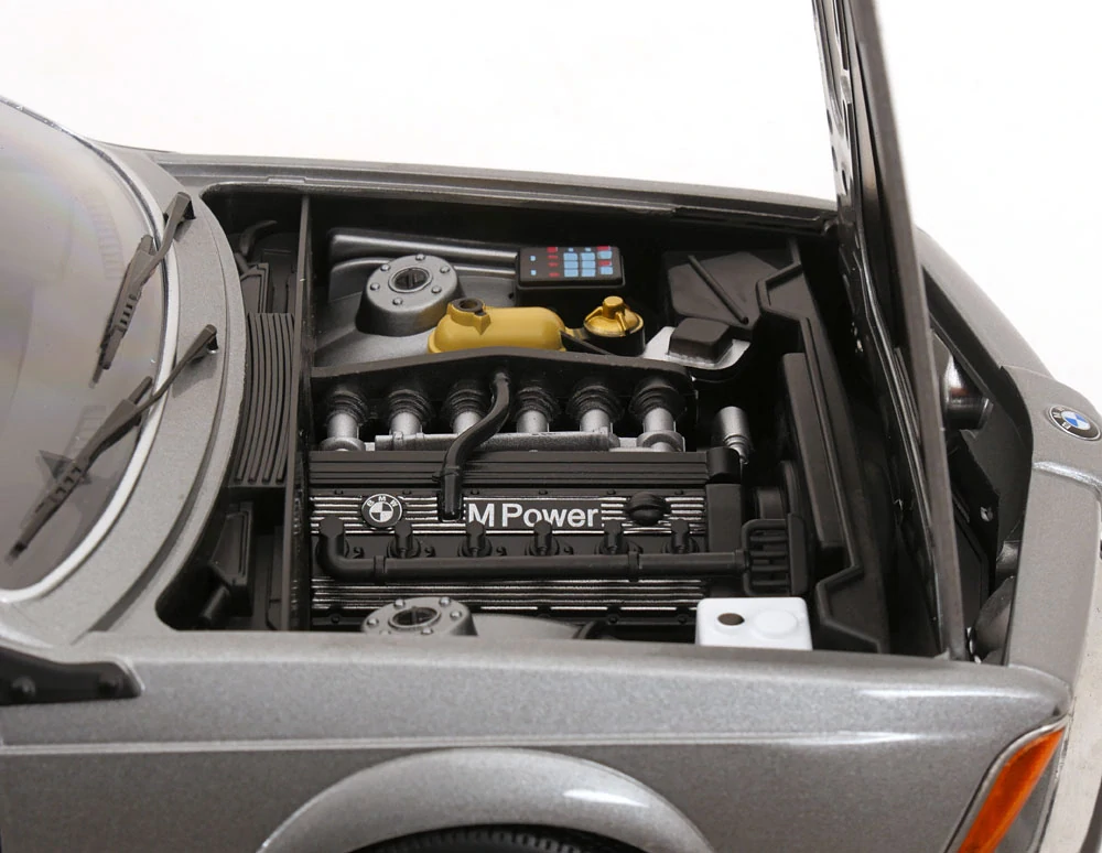 BMW 6-Series M635 CSI E24 Coupe 1987 with Alpina Rims grey metallic 1:12 KK Scale