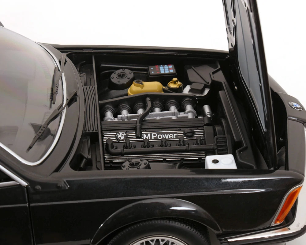 BMW 6-Series M635 CSI E24 Coupe 1987 black metallic 1:12 KK Scale
