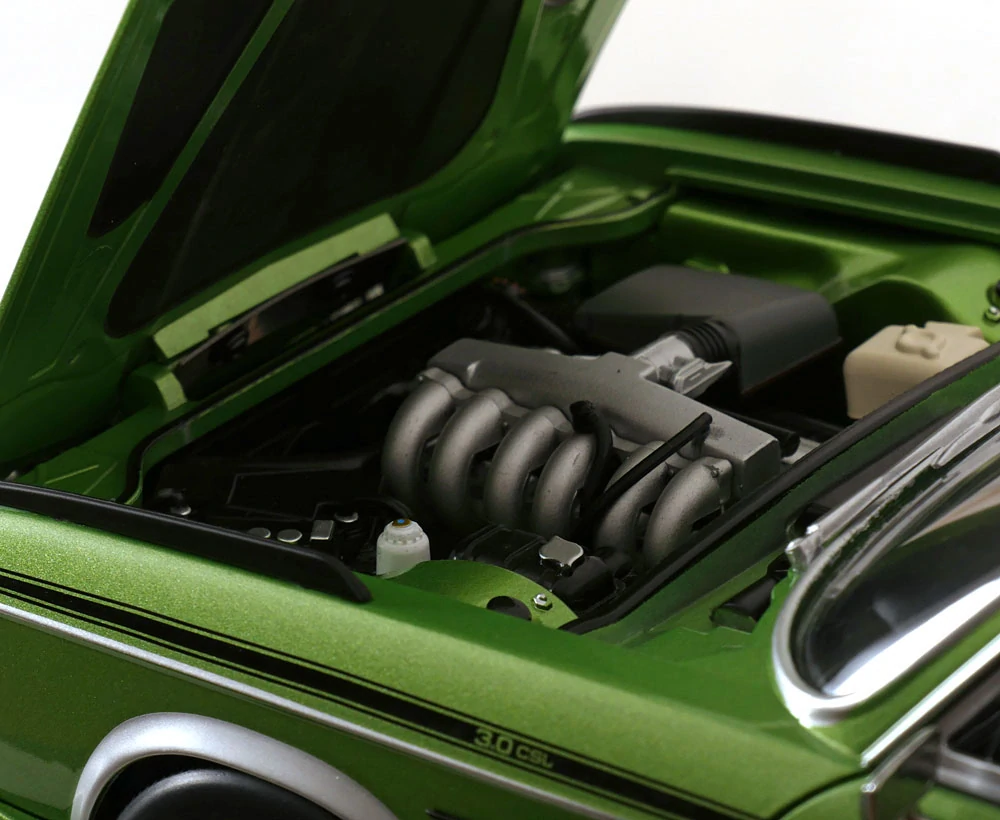 BMW 3.0 CSL E9 Coupe 1973 green metallic 1:12 KK Scale