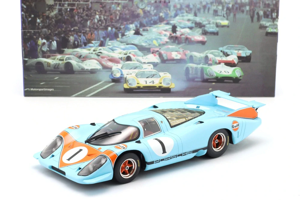 Porsche 917 LH 4.5L Gulf #1 Press Version 1969 1:18 Werk83