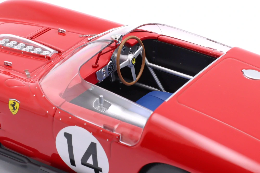 Ferrari 250 TR61 3.0L V12 Spider Team SEFAC #14 Gendebien/Hill Winner 12H Sebring 1961 1:18 Werk83