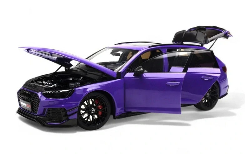 Audi A4 RS4 Darwin Pro B9 Avant SW Station Wagon 2020 viola metallic 1:18 NZG