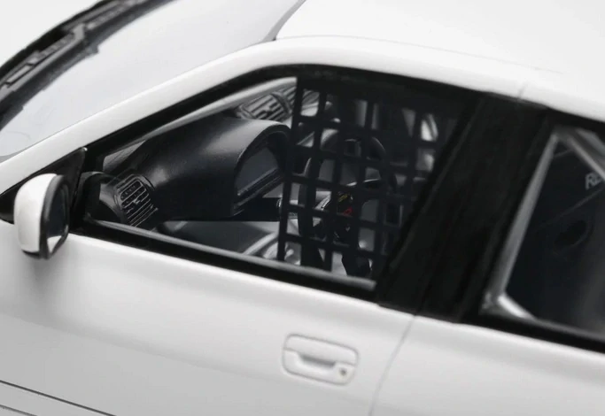 Peugeot 406 by Khyzyl Saleem 2024 white 1:18 OttOmobile