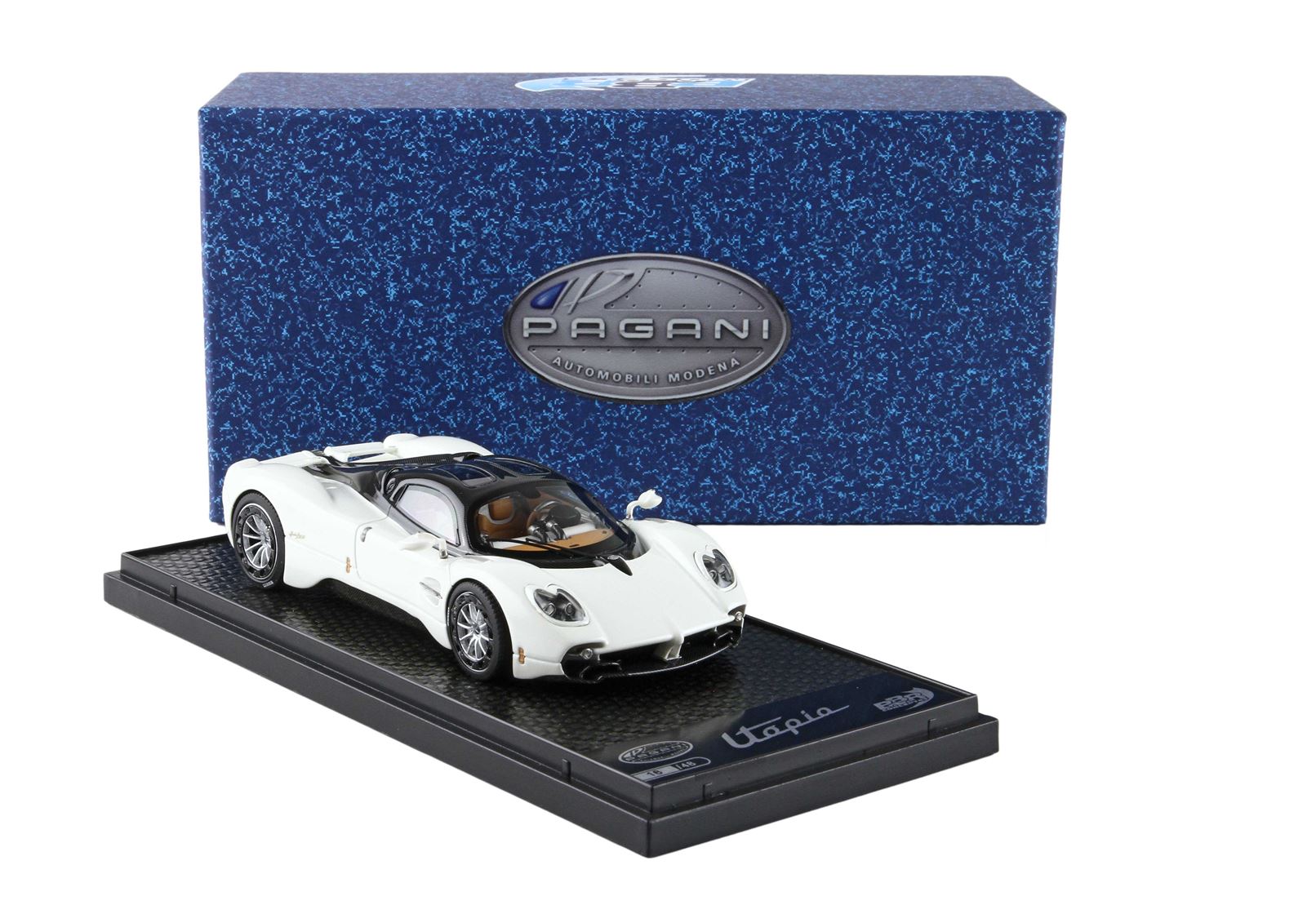 Pagani Utopia Pearl White 1:43 B.B.R.