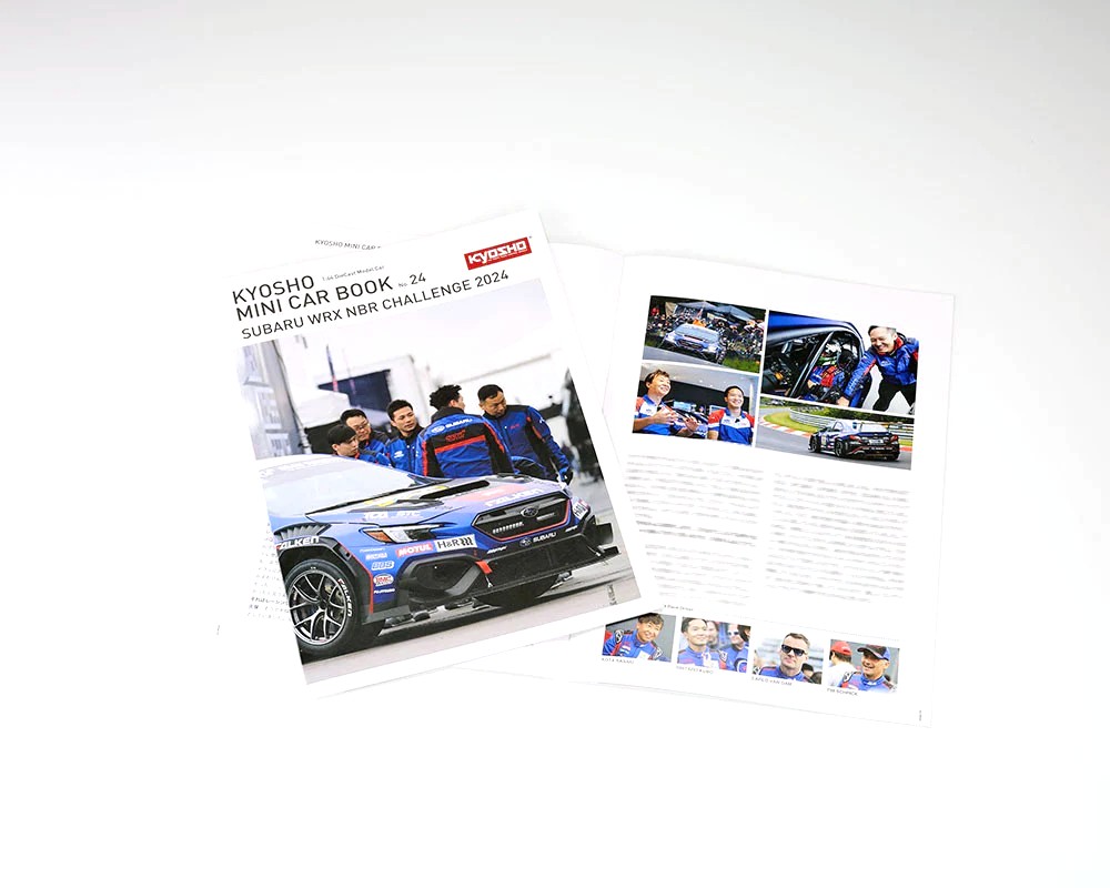 Subaru WRX STI #88 C. van Dam/T.Schrick/K.Sasaki/R.Kubo NBR 2024 With LED With Book 1:64 Kyosho