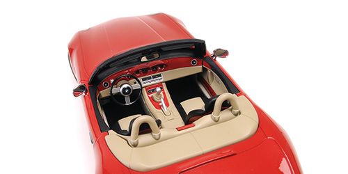 BMW Z8 Roadster 2000 red 1:18 Minichamps 