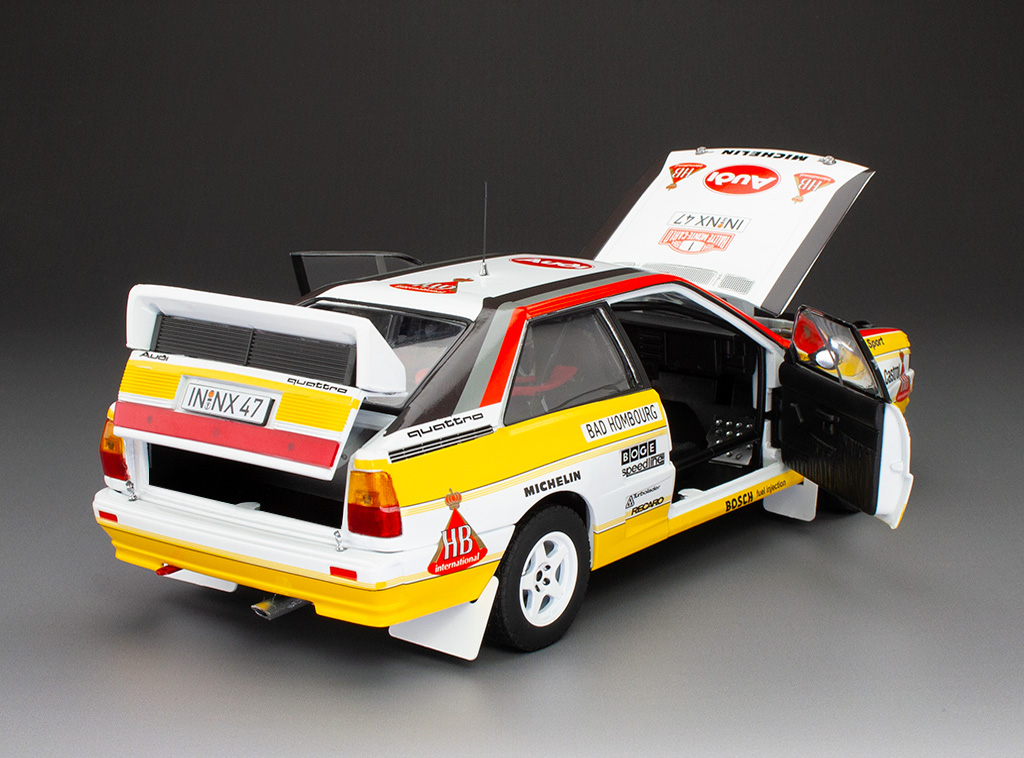 Audi Quattro A2 #1 Rohrl/Geistdorfer Winner Rallye Monte Carlo 1984 1:18 Sun Star