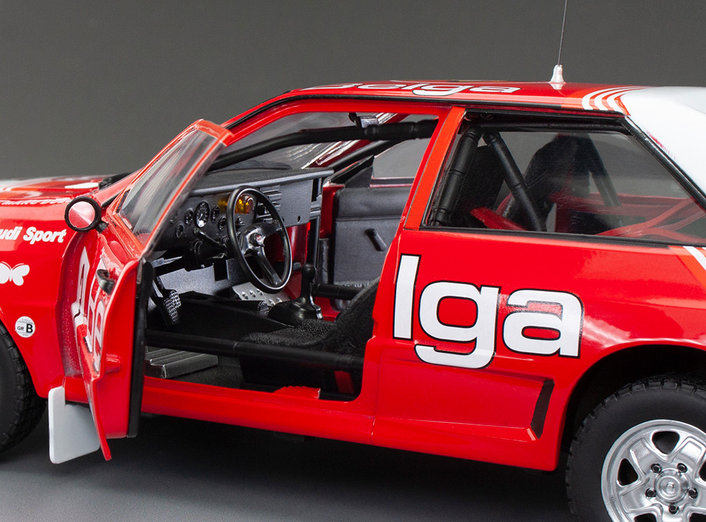 Audi Quattro A1 #3 M.Duez/W.Lux Winner Lotto Haspengouw Rally 1983 1:18 Sun Star