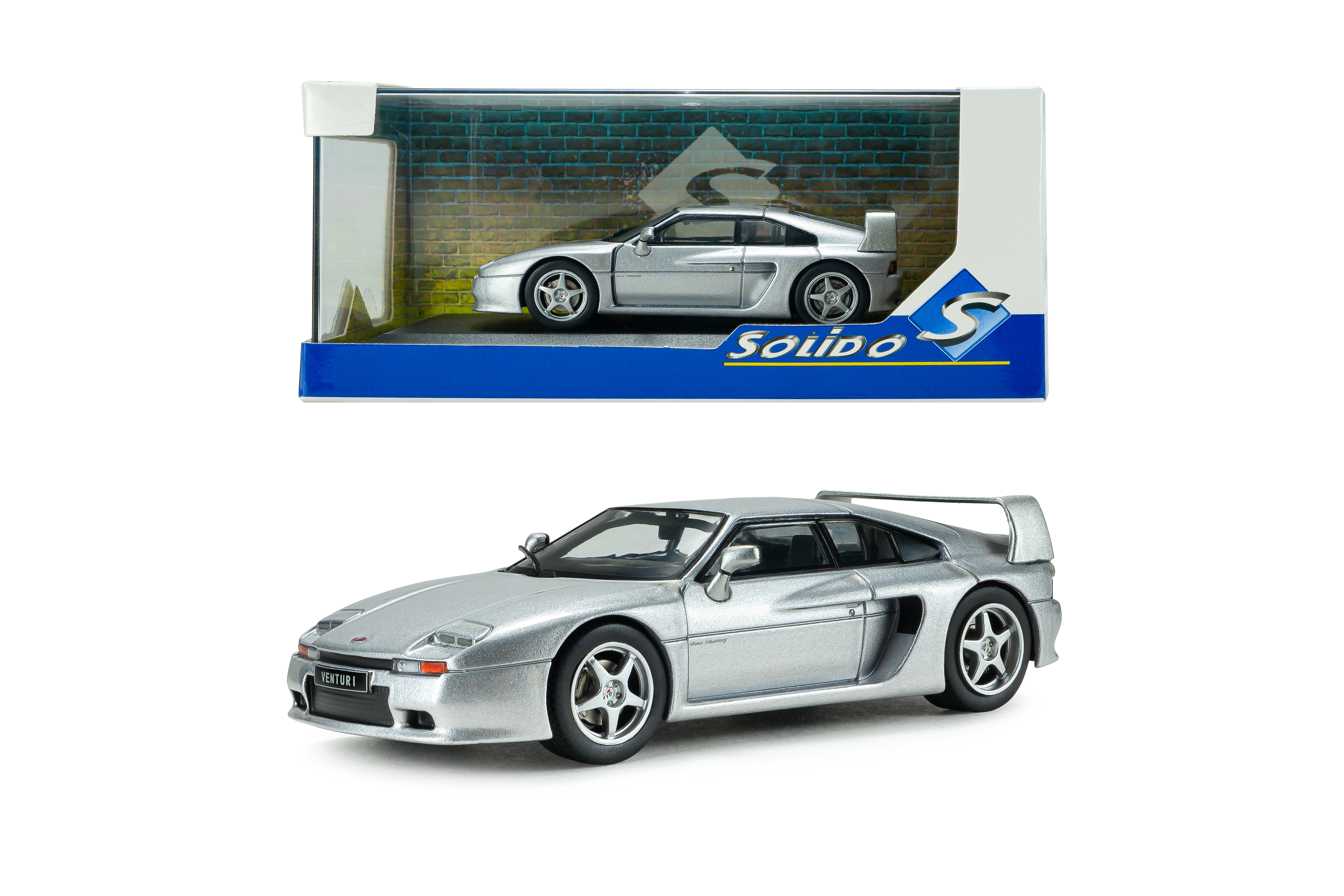 Venturi 400 GT 1995 silver 1:43 Solido