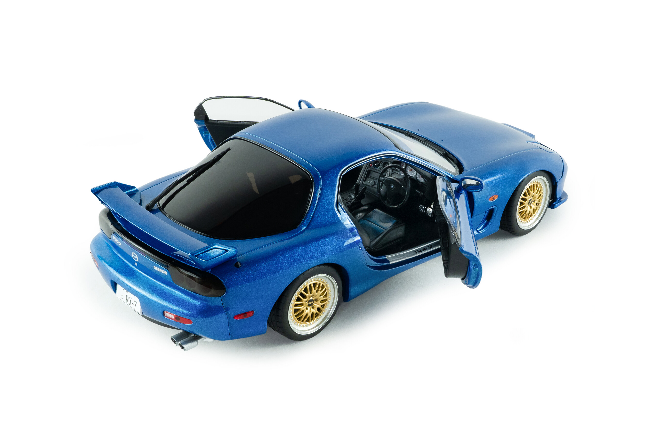 Mazda RX7 FD3S 1999 innocent blue mica 1:18 Solido