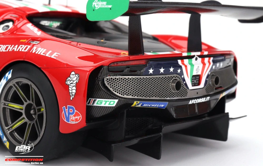 Ferrari 296 GT3 #21 Cozzolino/Mann/A.Pier Guidi/Wadoux IMSA 24H Daytona 2025 1:18 B.B.R.