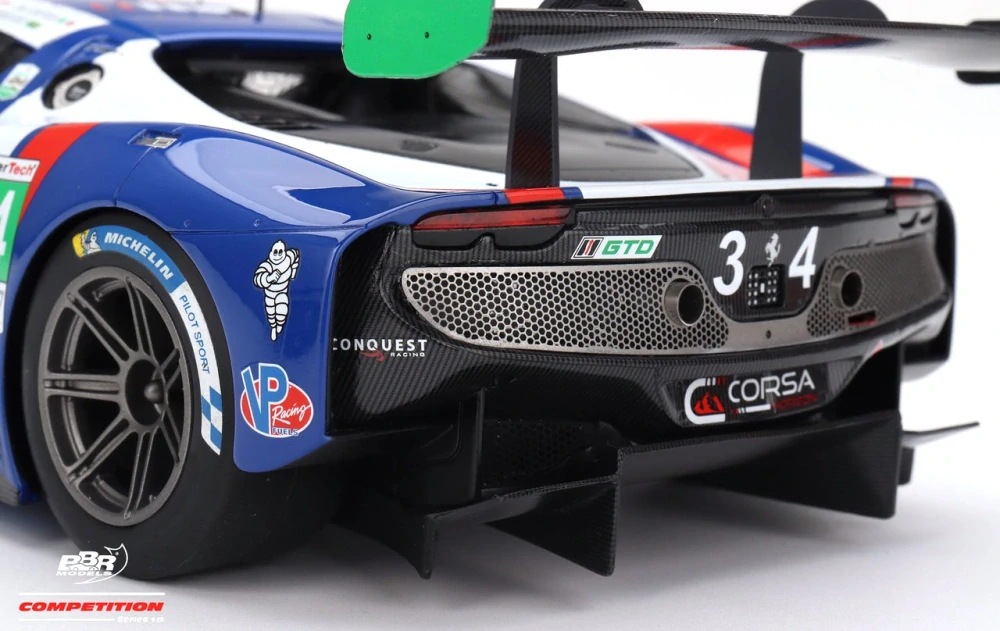 Ferrari 296 GT3 #34 Altoe/Franco/Sbirrazzuoli/Serra IMSA 24H Daytona 2025 1:18 B.B.R.