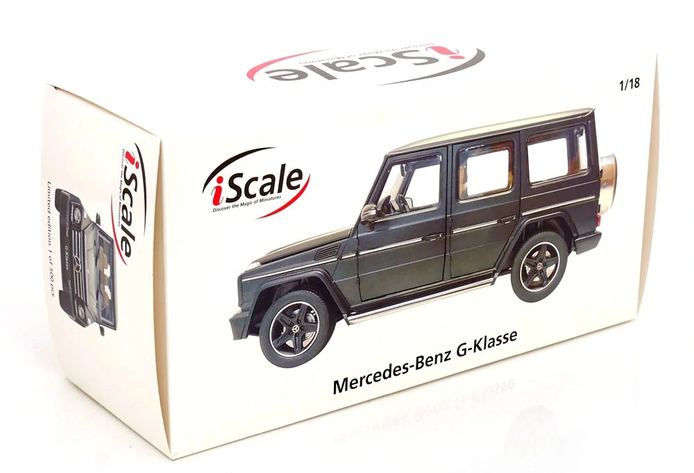 Mercedes-Benz G-Class W463 Designo matt black 1:18 iScale