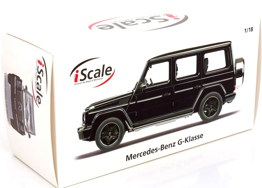 Mercedes-Benz G-Class W463 Designo black 1:18 iScale