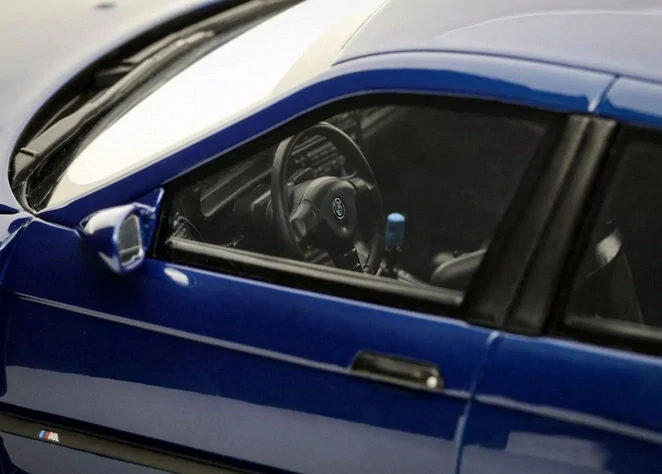BMW E36 LTO Sedan Turbo Khyzyl Saleem 2023 avus blue 1:18 OttOmobile