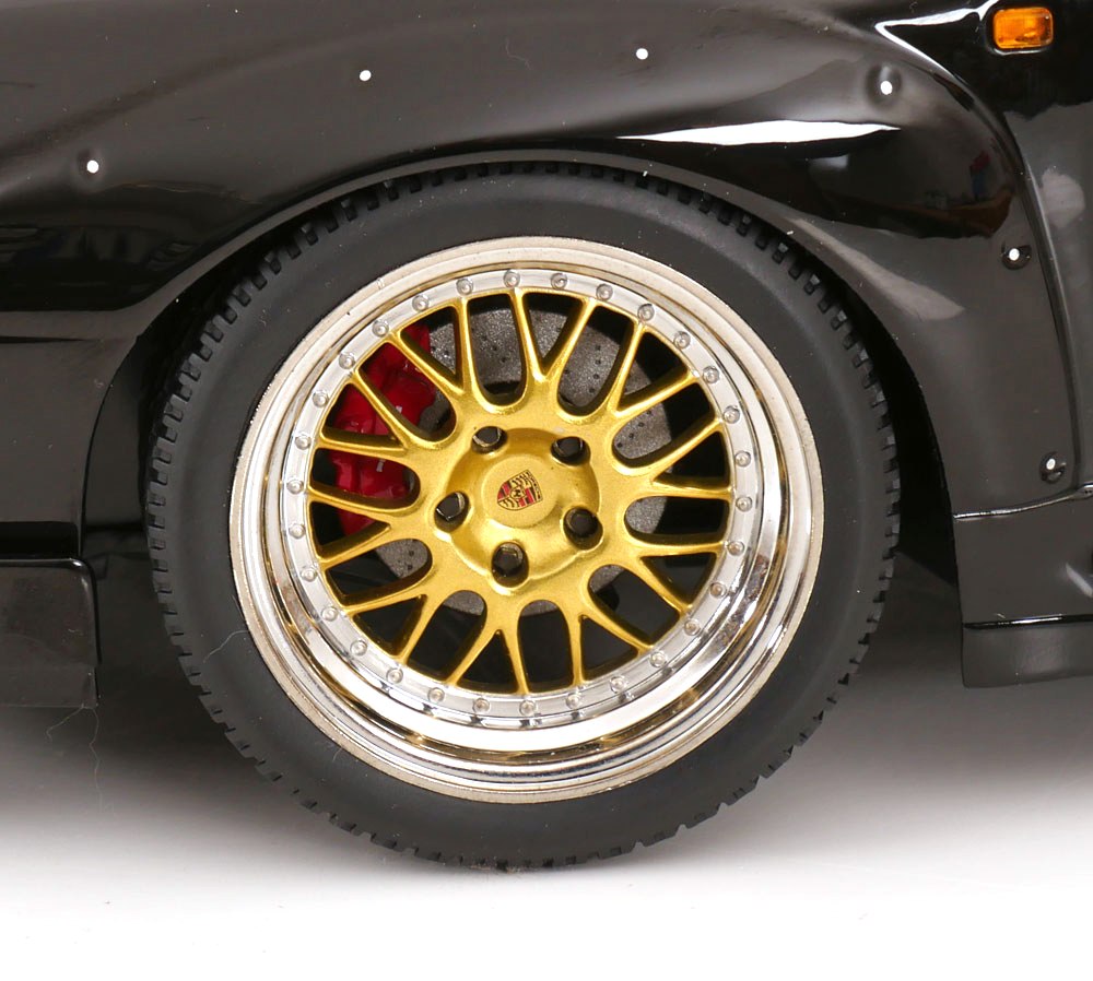 Porsche 911 993 GT2 1996 BBS Rims black 1:12 KK Scale