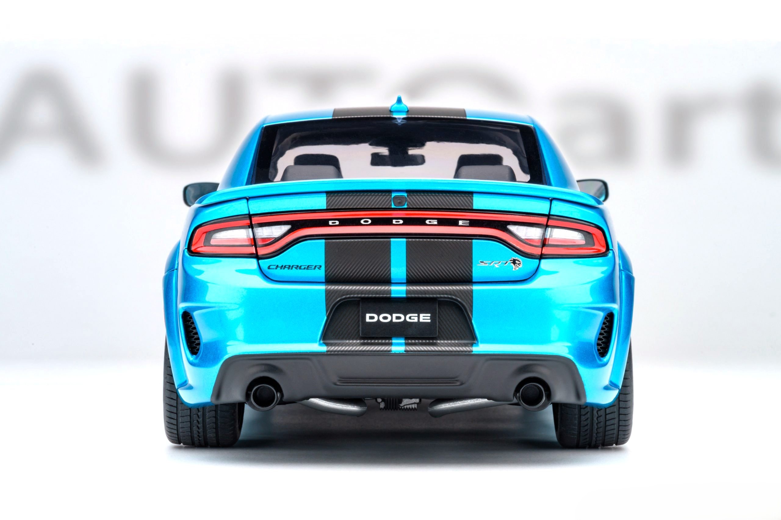 Dodge Charger SRT Hellcat Redeye Jailbreak Coupe 2023 B5 blue 1:18 AUTOart