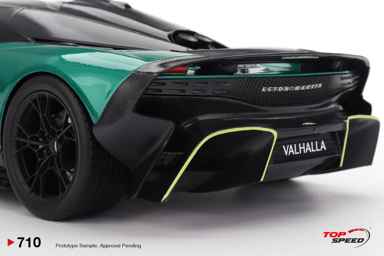 Aston Martin Valhalla 2025 podium green 1:18 TopSpeed Models