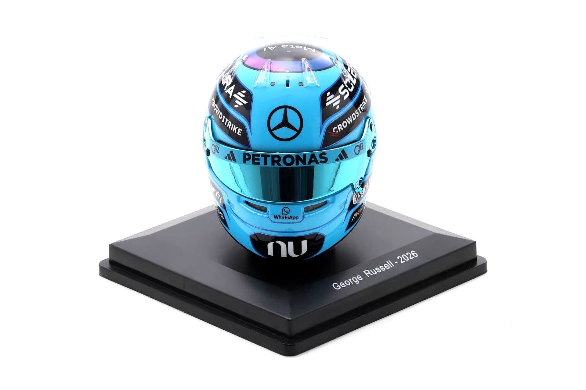 Helmet - George Russell - Mercedes-AMG Petronas F1 Team 2026 1:5 Spark