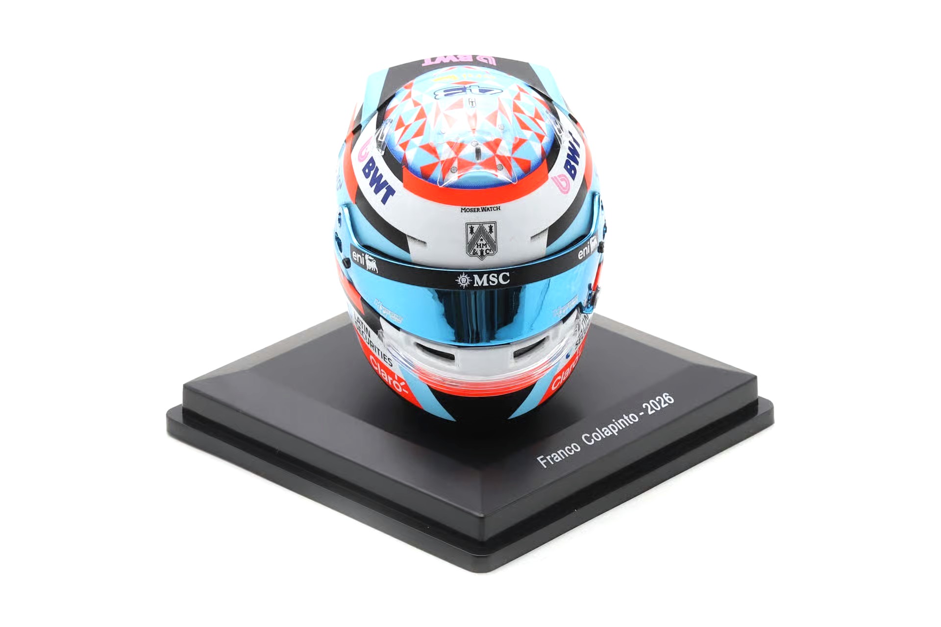 Helmet - Franco Colapinto - BWT Alpine F1 Team 2026 1:5 Spark