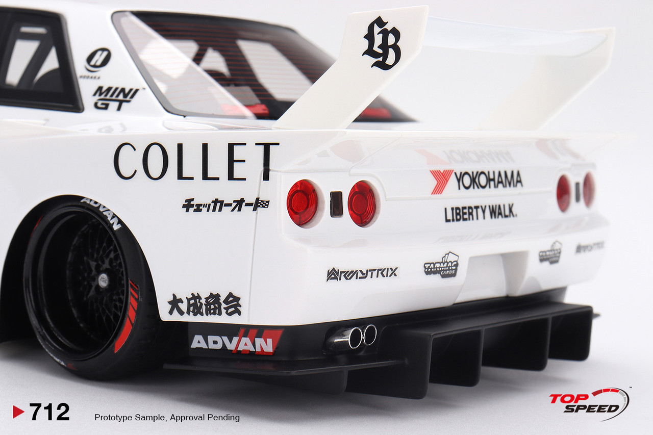 Nissan Skyline GTR R32 Kaido Works LB-Hinomaru 2025 1:18 TopSpeed Models