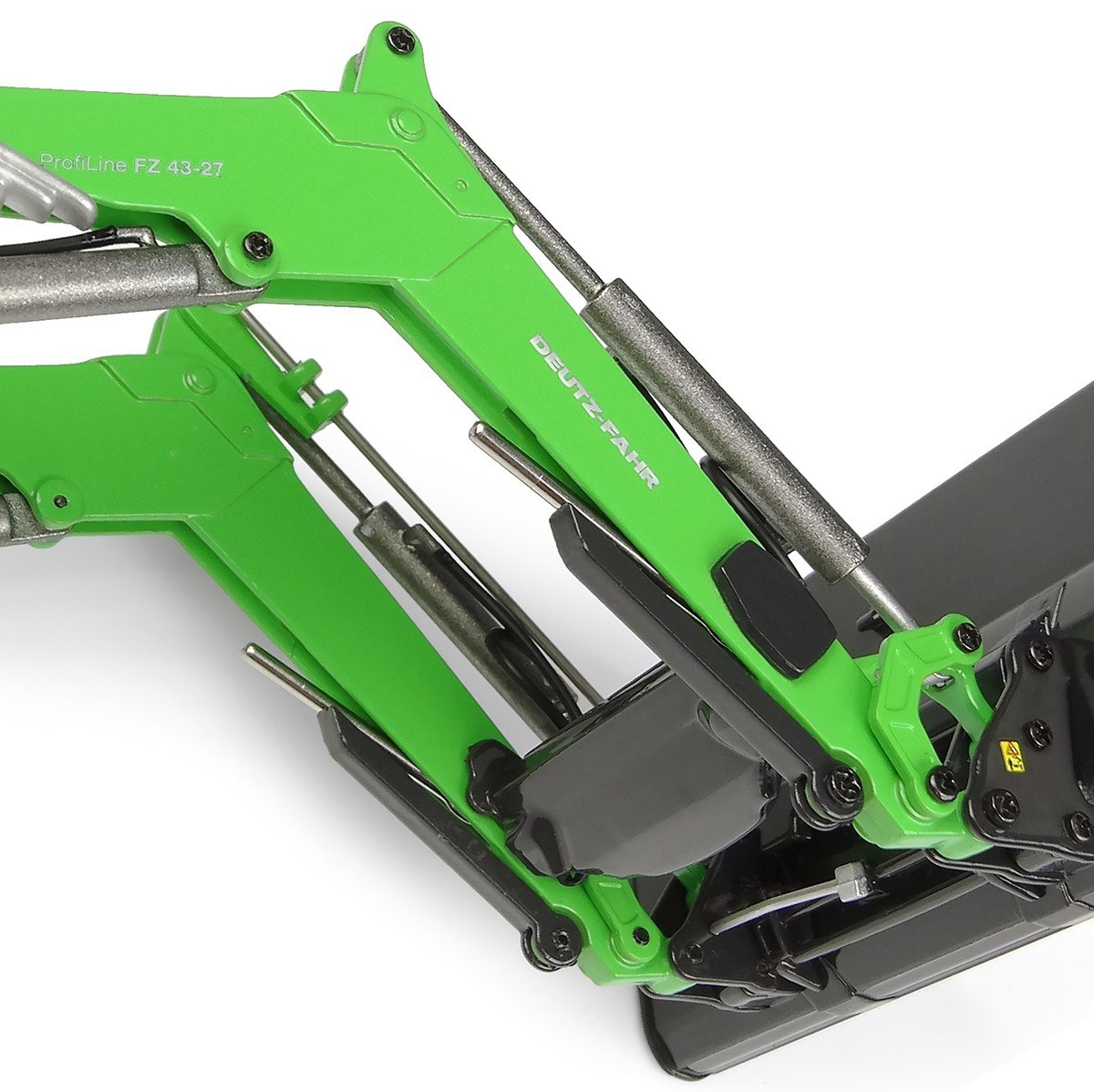 Deutz-Fahr 6150.4 TTV Tractor with FZ 47-23 Front Loader 2018 green/black 1:32 Universal Hobbies