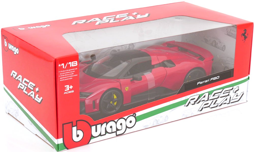 Ferrari F80 red 1:18 Bburago