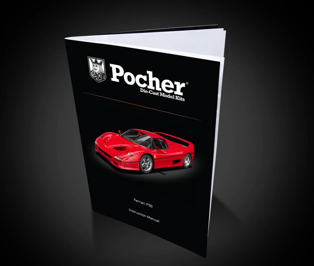 Ferrari F50 Rosso Corsa Model Kit 1:8 Pocher