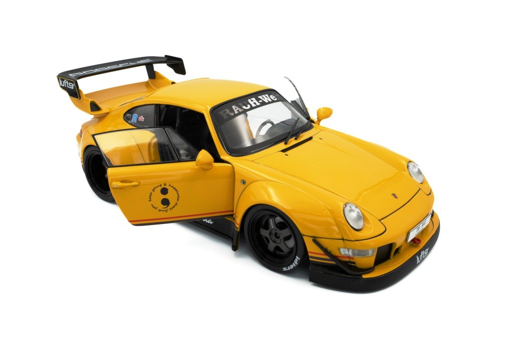 Porsche RWB Bodykit Cinderella 2020 yellow 1:18 Solido
