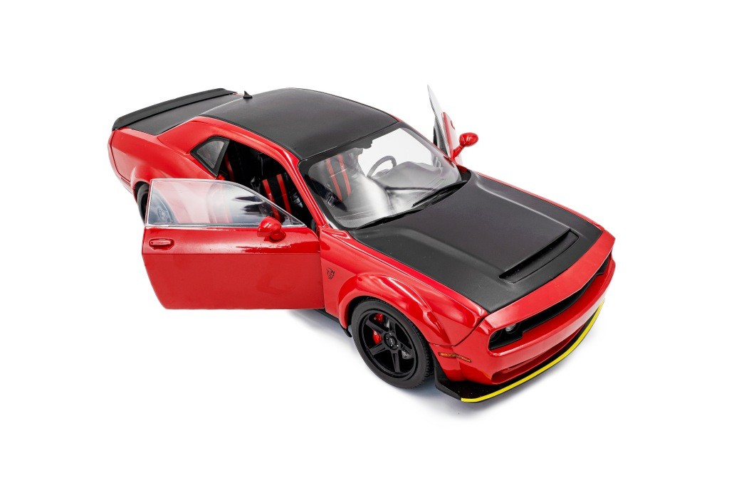 Dodge Challenger Demon 2023 red 1:18 Solido