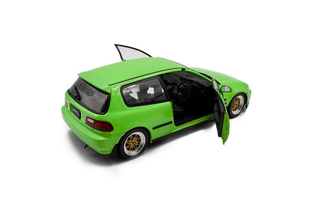 Honda Civic EG6 Solido Works 1991 green 1:18 Solido