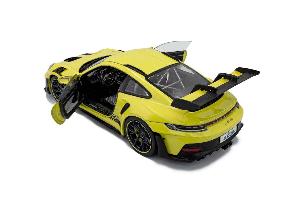 Porsche 911 GT3 RS Solido Works 2024 neon lime 1:18 Solido