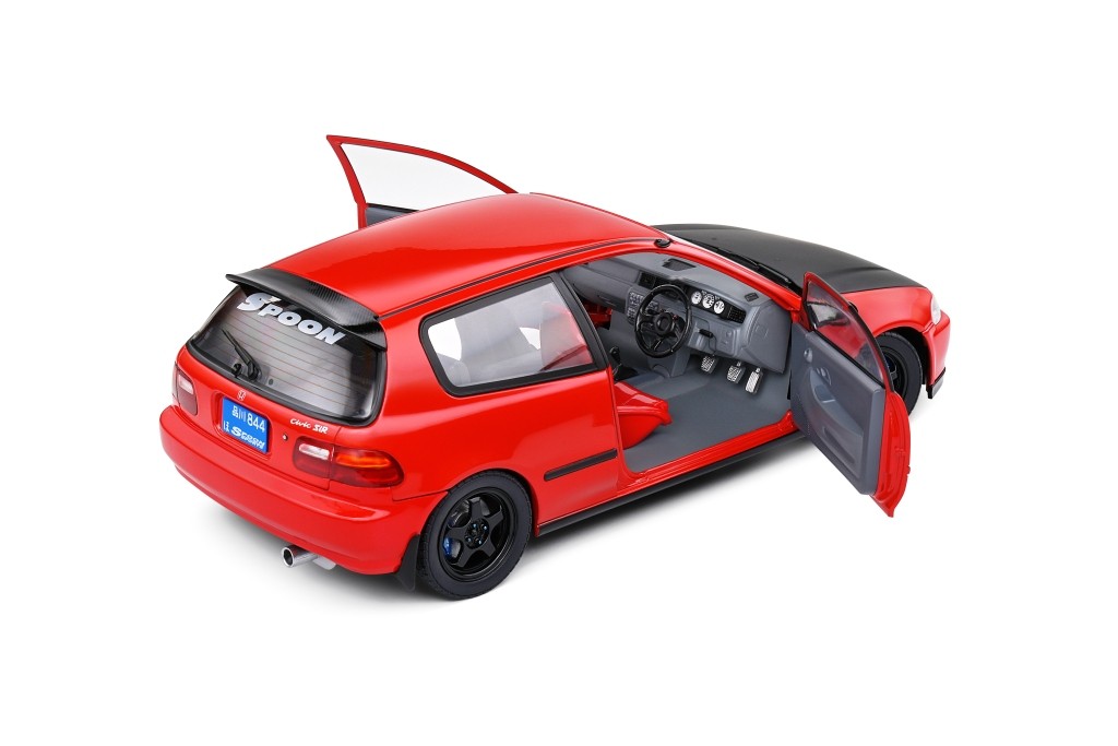 Honda Civic EG6 Spoon Version 1991 red 1:18 Solido