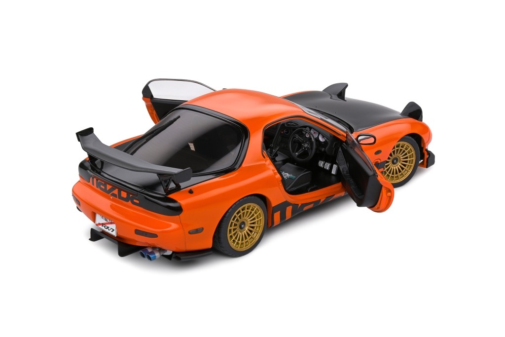 Mazda RX7 FD3RS Solido Works 1999 orange 1:18 Solido