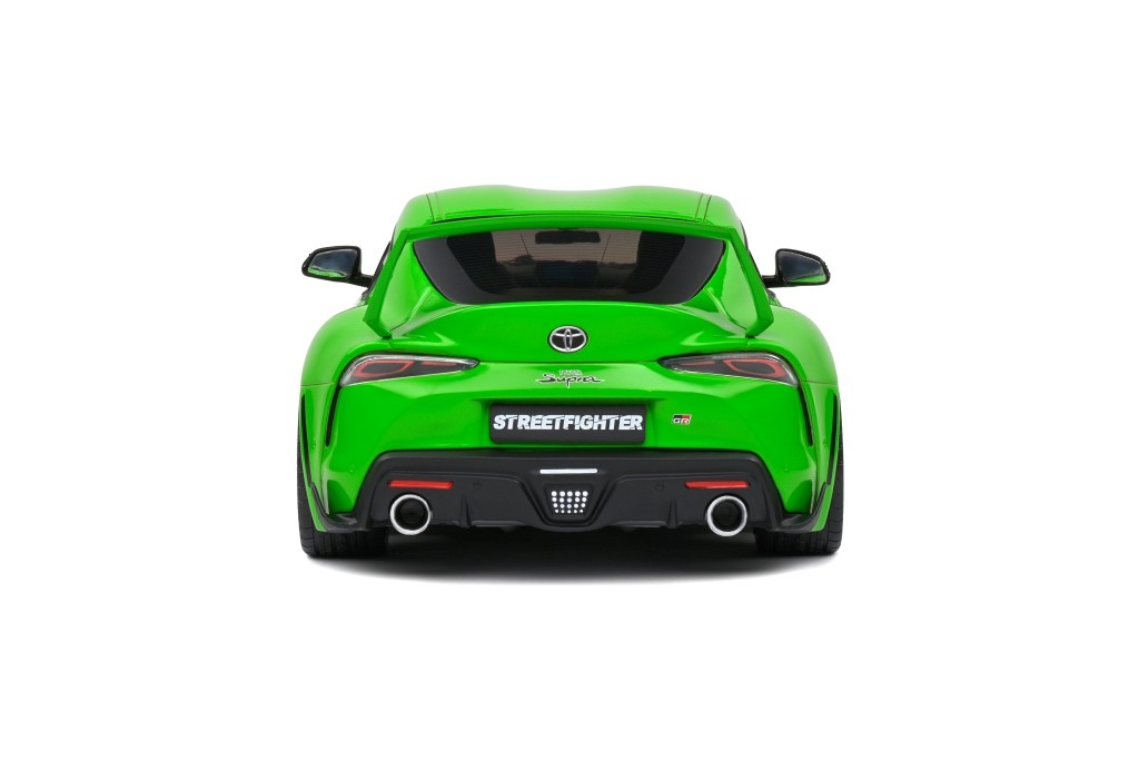 Toyota GR Supra Solido Works Wasabi Custom 2023 green 1:18 Solido
